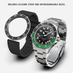 Land & Sea GMT Watch 42mm - Royal Black