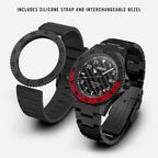 Land & Sea GMT Watch 42mm - Carbon Fiber 3k