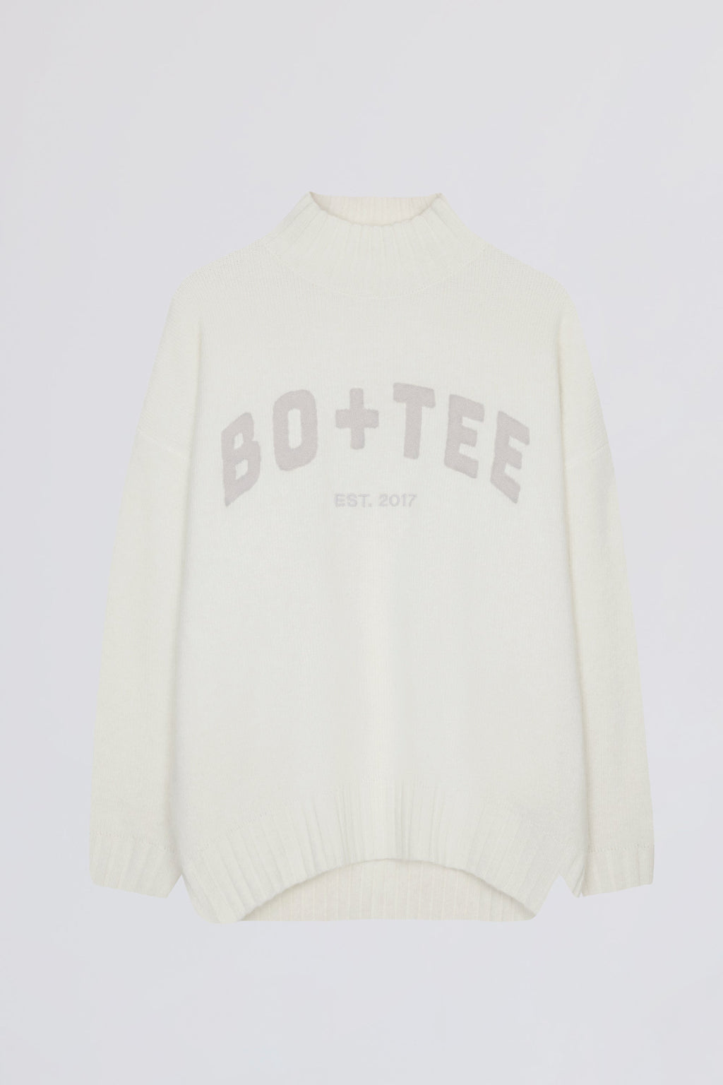 Women's Soft Knit Oversized Jumper in Coconut — Sweater