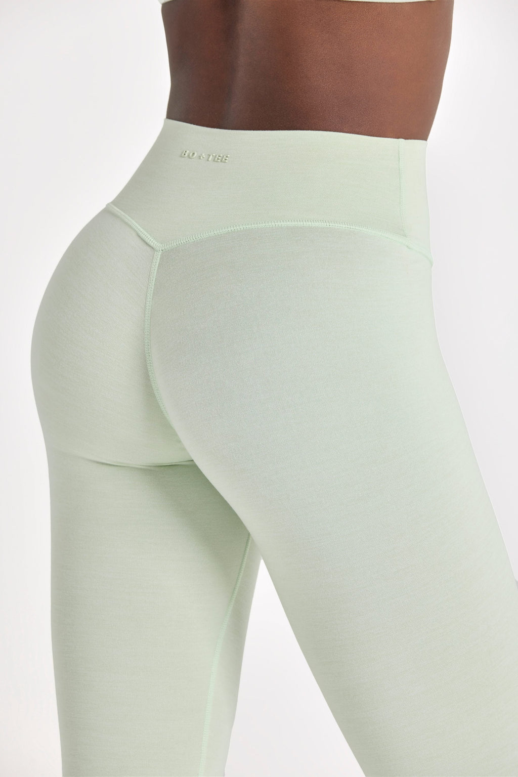 Women's Soft Active Full-Length Leggings in Pistachio — Activewear