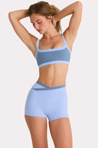 Women's Soft Active Shorts in Sky