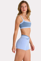 Women's Soft Active Shorts in Sky