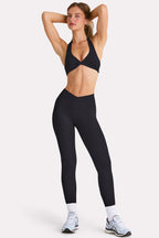 Women's Soft Active Full-Length Leggings in Black — Activewear