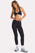 Women's Soft Active Full-Length Leggings in Black — Activewear