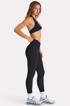 Women's Soft Active Full-Length Leggings in Black — Activewear