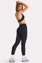Women's Soft Active Full-Length Leggings in Black — Activewear