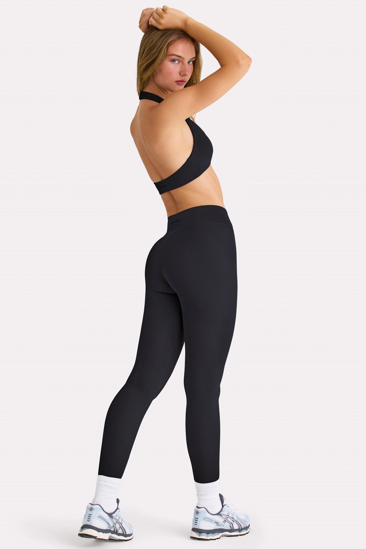 Women's Soft Active Full-Length Leggings in Black — Activewear
