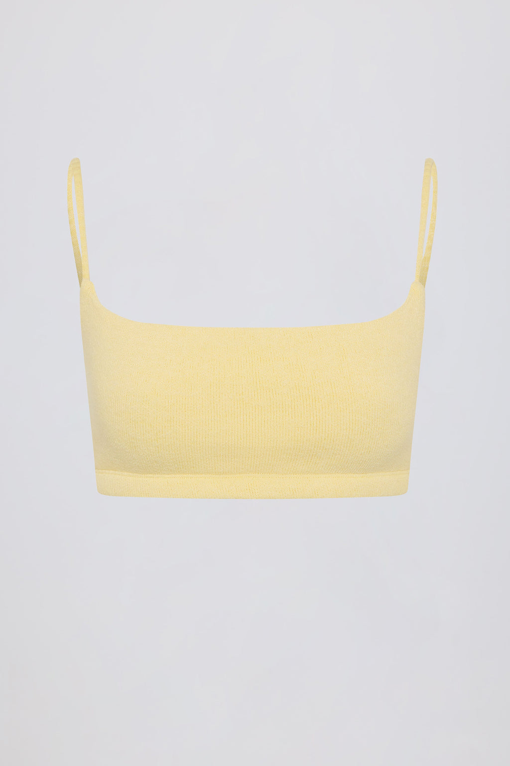 Women's Square-Neck Bralette in Lemon — Intimates