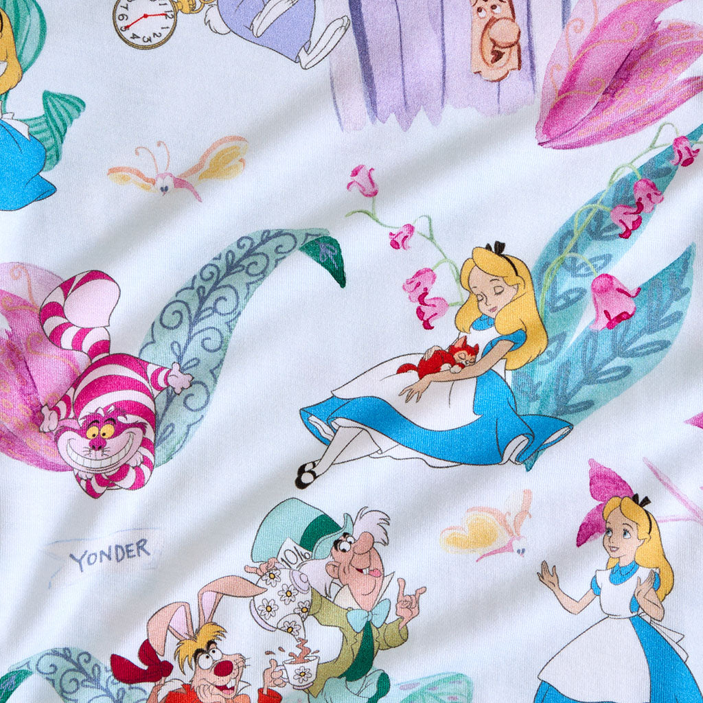 Disney Adventures in Wonderland French Terry Skater Skirt
