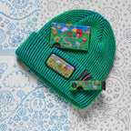 Classic Cuff Beanie - Claire Morales - Happy Daze — Bracelet