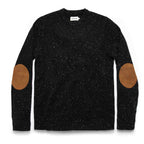 Men's The Hardtack Sweater in Black Yak Donegal