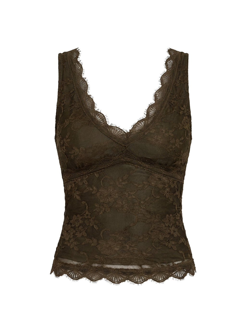 Women's Far Away Top Dark Green