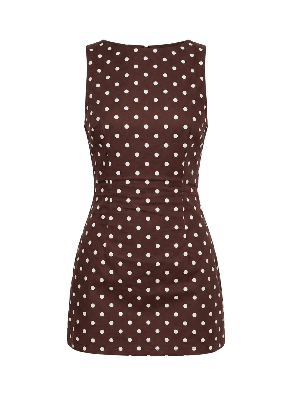 Women's Yumiko Romper Brown Polka Dot