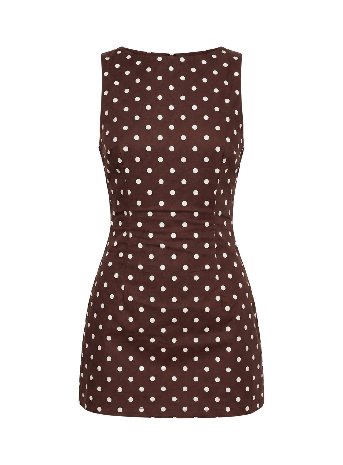 Women's Yumiko Romper Brown Polka Dot
