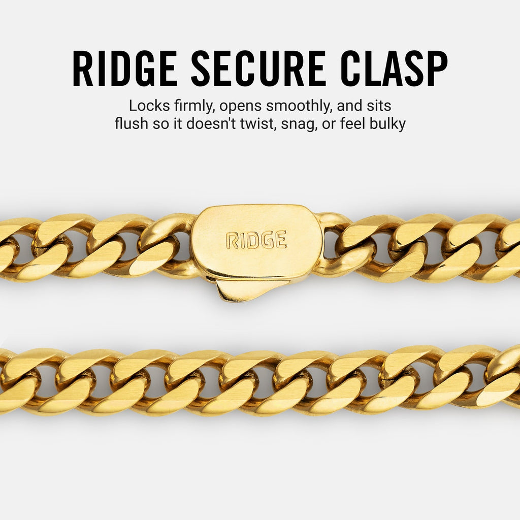 Curb Chain Kit - 18K Gold - Medium — Necklace
