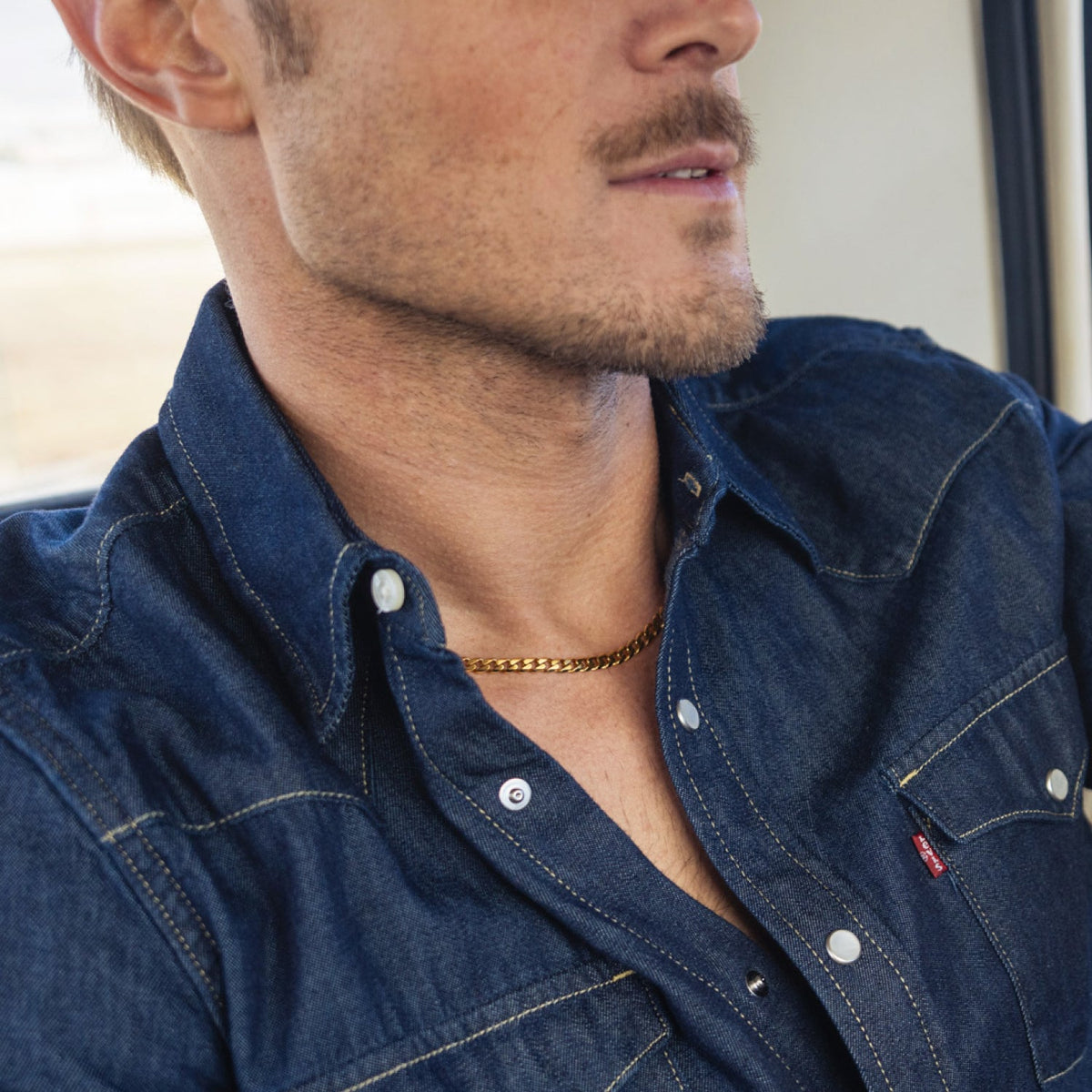 Curb Chain Kit - 18K Gold - Medium — Necklace