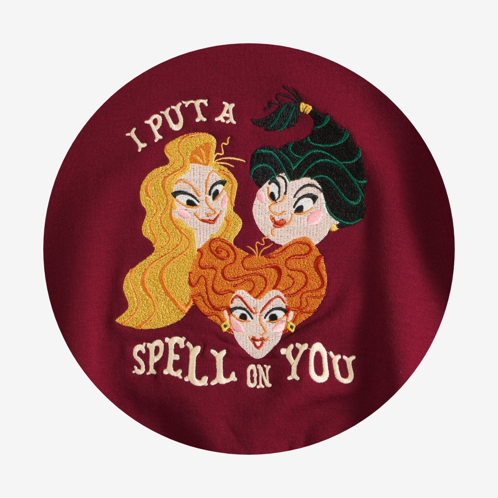 Disney Sanderson Sisters Women's Fleece Graphic Sweatshirt Jogger Set — Pants