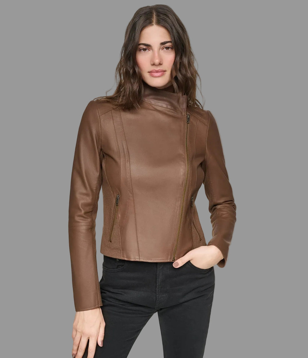 Felix Leather Moto Jacket