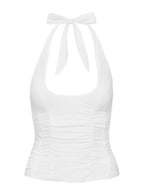 Women's Nataliya Halter Top White