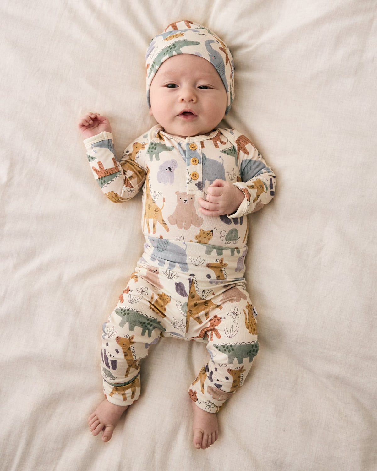 Sweet Safari Infant Beanie — Accessories