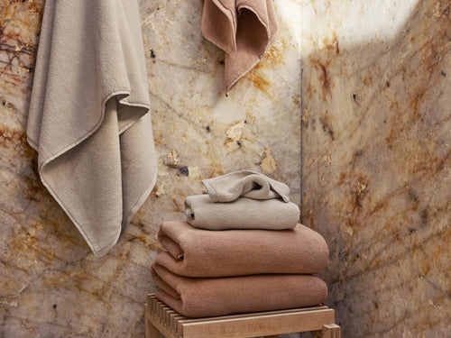 6+6 Organic Plush Bath Bundle - Bone