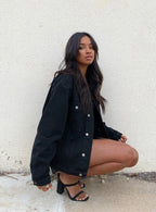Women's Phoenix Denim Jacket Black