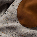 Men's The Hardtack Sweater in Polar Yak Donegal