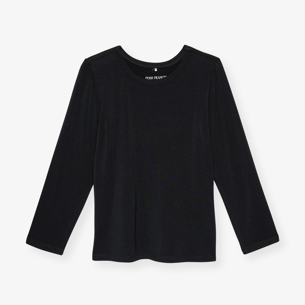 Black Classic Shirt — Tops