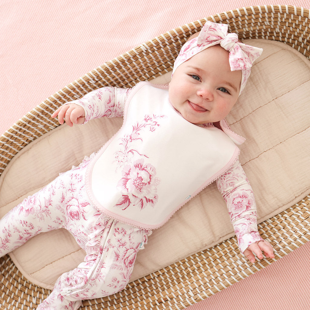 Jolene Picot Bib Set — Nursery