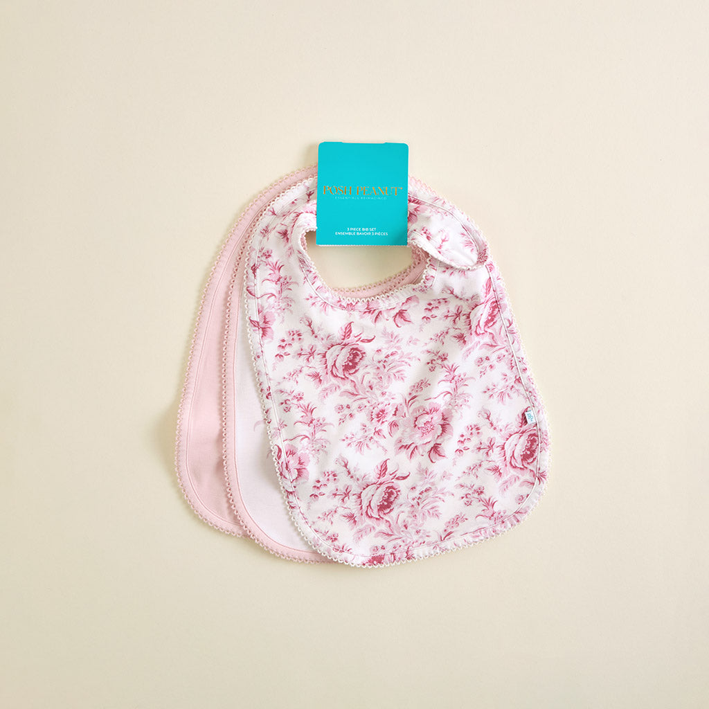 Jolene Picot Bib Set — Nursery