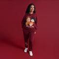 Disney Sanderson Sisters Women's Fleece Graphic Sweatshirt Jogger Set — Pants