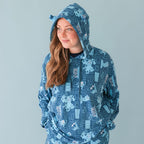 Disney Monster Glow Women's French Terry Sulley Hoodie — Sweater