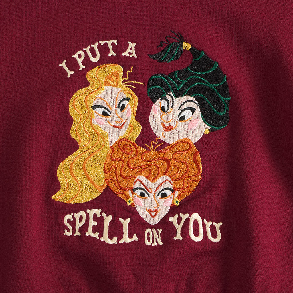 Disney Sanderson Sisters Women's Fleece Graphic Sweatshirt Jogger Set — Pants