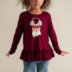 Chill Frenchie Ruffled Top