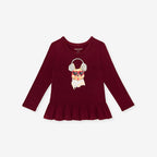 Chill Frenchie Ruffled Top