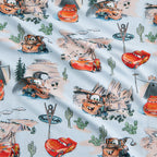 Disney Pixar Cars Rte 66 & Lightning McQueen Luxe Blanket — Bedding Bath