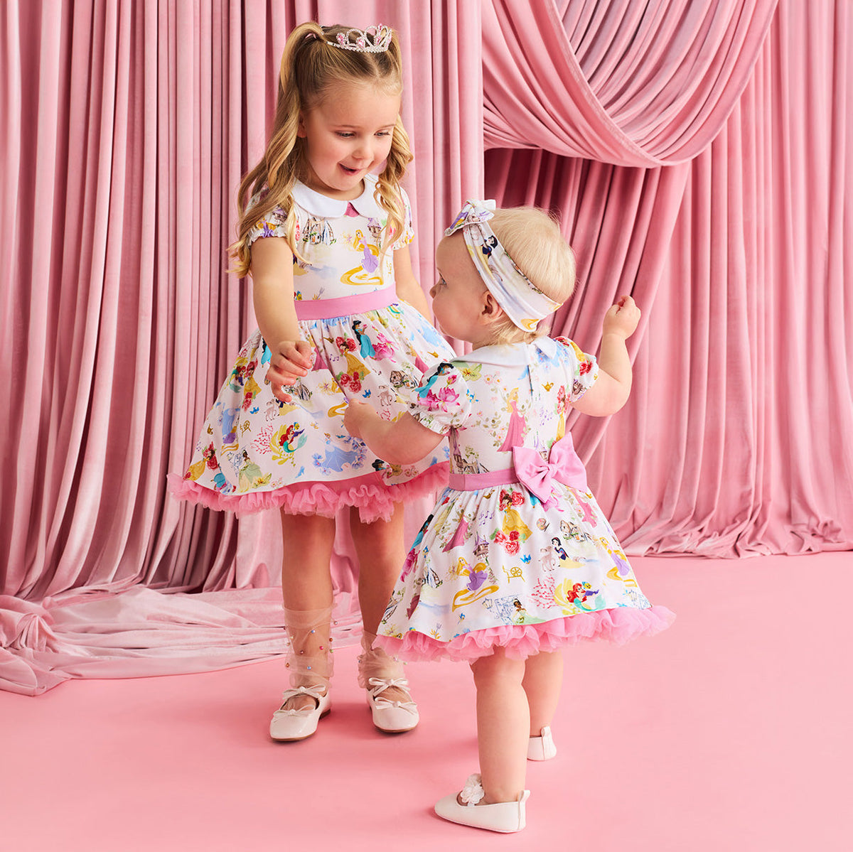 Disney Princess Ball Petticoat Bodysuit Dress — Baby