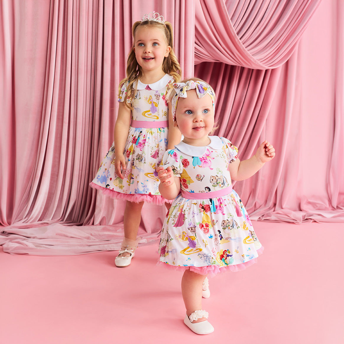Disney Princess Ball Petticoat Bodysuit Dress — Baby
