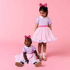 Disney Daisy Duck Petticoat Bodysuit Dress — Baby