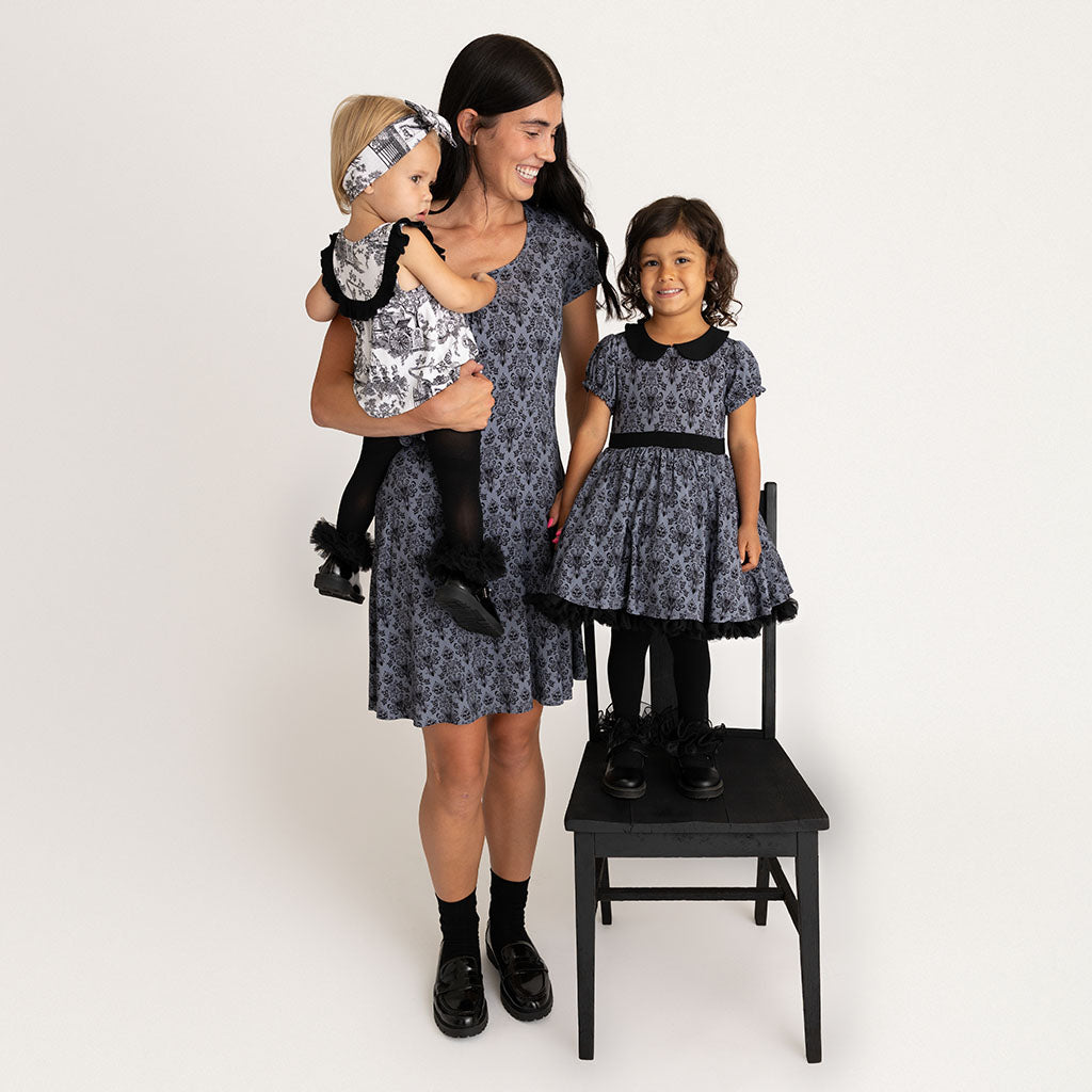 Disney The Haunted Mansion Wallpaper Petticoat Dress — Dress