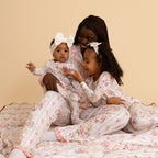 Janey Women's Ruffled Pajama Set
