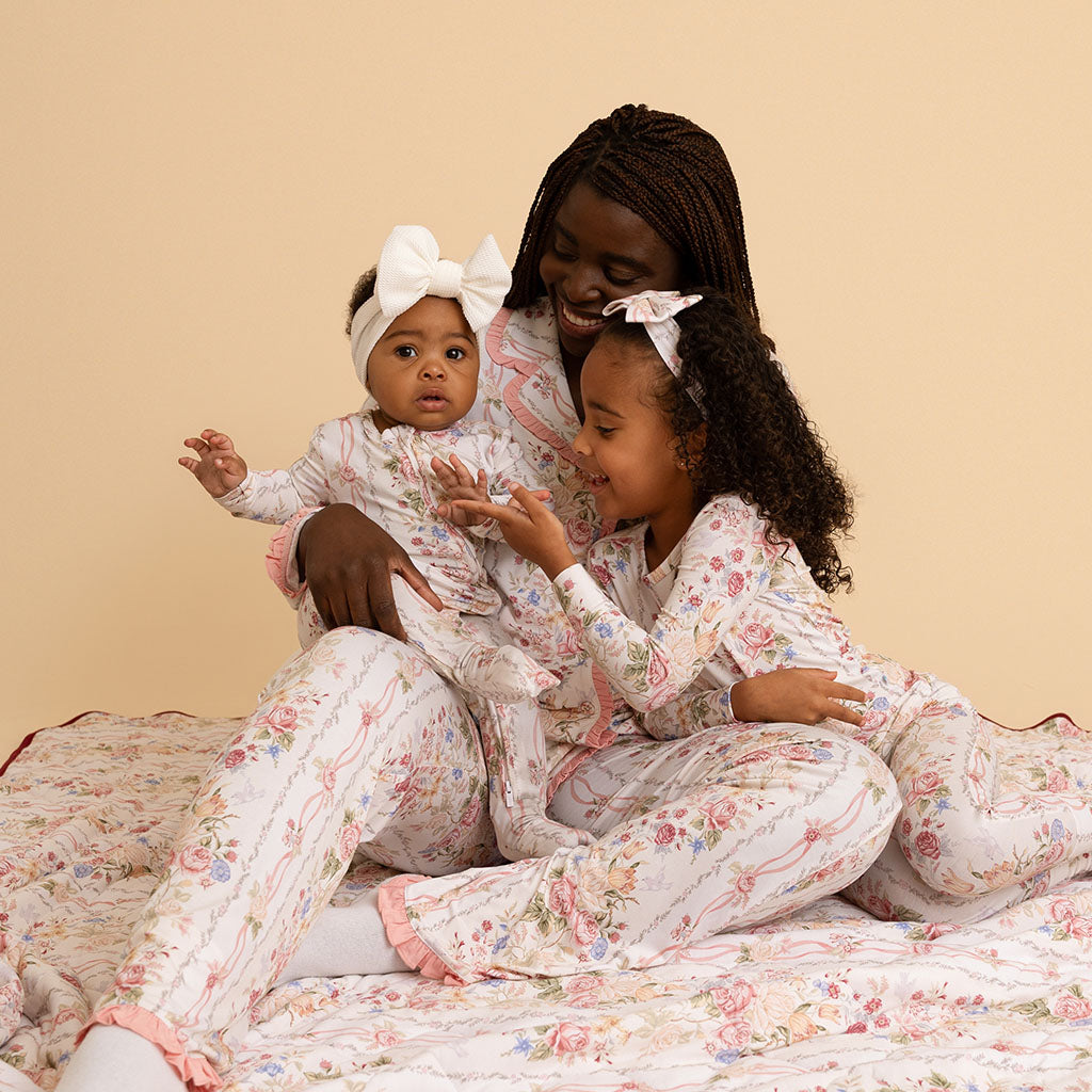 Janey Women's Ruffled Pajama Set