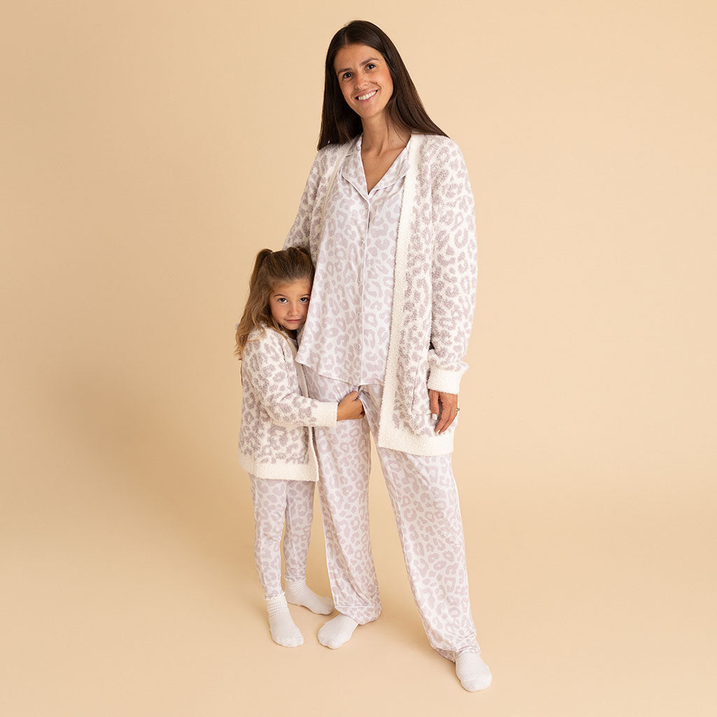 Laurel Leopard Women's Cuddle Cardigan — Sweater