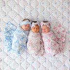 Edda Swaddle Headband Set — Nursery