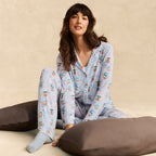 Star Wars Grogu Garden Women's Luxe Pajama Pant Set