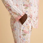 Janey Women's Ruffled Pajama Set