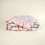 Disney Castles Reversible Ruffled Duvet Cover