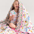 Disney Princess Ball & Princess Friends Reversible Quilted Blanket — Bedding Bath