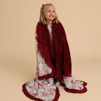Kristiana Ruffled Luxe Plush Blanket — Toys Games