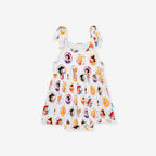 Disney Princess Portraits Bow Babydoll Bodysuit Dress — Baby